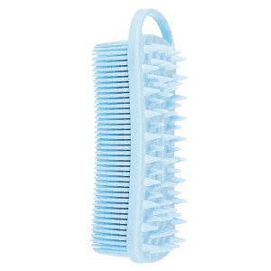 Unique Bargains Silicone for All Skin Types Body Scrubber 1 Pc - 1 of 4