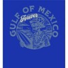 Gulf of Mexico Forever Vintage Skeleton Youth Long Sleee Hoodie - 2 of 2
