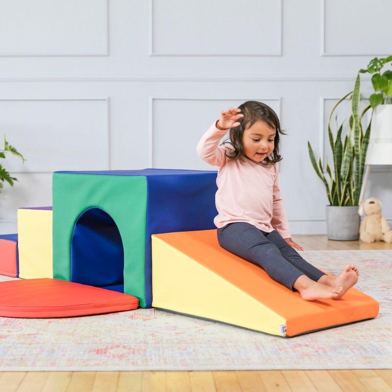 ECR4Kids SoftZone Tunnel Maze - Beginner Toddler Climber for Safe Active Play - Fun Early Development Obstacle Toy, 6 of 11