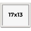 PosterPalooza | Shadow Box 1.5" Depth Silver Picture Frame - UV Acrylic, Backing Board, Hanging Hardware - 2 of 4