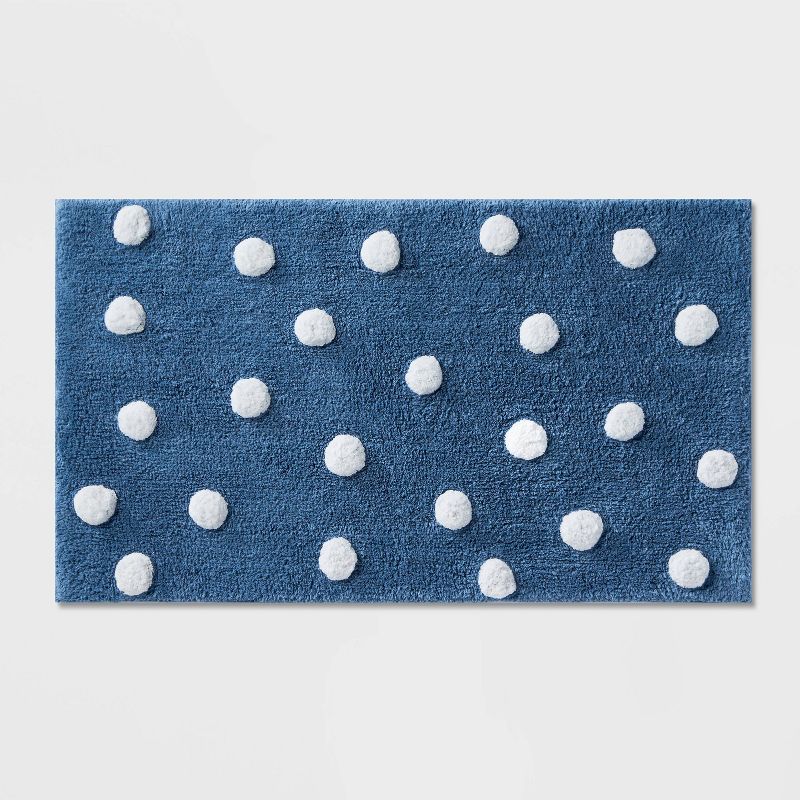Polka Dot Kids' Bath Rug - Pillowfort™, 1 of 10