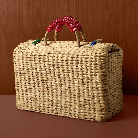 Сумки Rosie Assoulin x Target Woven Weekender Tote Handbag - Rosie Assoulin x Target Natural