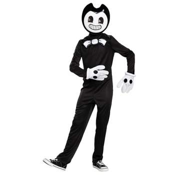 Mens Bendy and the Ink Machine Classic Bendy Costume - X Large - Black