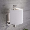 Hachikiko Toilet Paper Holder Self Adhesive - Adhesive Toilet Roll Holder no Drilling for Bathroom Stainless Steel Brushed - 2 of 4