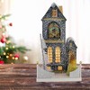 Cody Foster 15.0 Inch Festive Bay & Gable Christmas Festive Wreath Village Buildings - 2 of 4