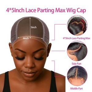Labhairs Brown Wig Grip Cap, 4x5 Inch, Breathable & Lightweight, No Glue Needed, Secure Hold, Reusable - 1 of 4