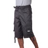 Pro Club Men's Cotton Classic Straight Leg Twill Cargo Shorts with Belt - 2 of 4