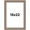 PosterPalooza | Ornate Gold Picture Frame - UV Acrylic, Foam Board Backing, Hanging Hardware - 2 of 4