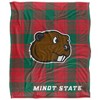 Minot State University Campus Plaid Spirit Silky Touch Super Soft Throw Blanket 50x60 - 2 of 4