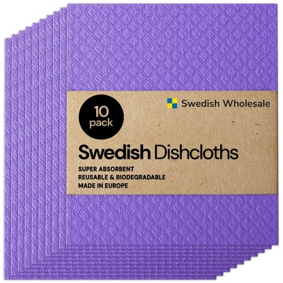 3pk Botanical Swedish Dishcloths : Target