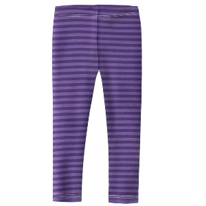 City Threads USA-Made Girls Soft Stripe Leggings - 1 of 3