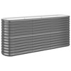 Garden Raised Bed Powder-coated steel vidaXL - 2 of 4