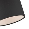 Livex Lighting Bainbridge 1 - Light Semi-Flush Mount in  Black - 3 of 4