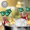 Big Dot of Happiness Green Grad - Best is Yet to Come - DIY Grad Cap Green Graduation Party Bottle Topper Decorations - Set of 20 - 2 of 4