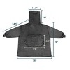 PAVILIA Wearable Blanket Hoodie Women Men, Oversized Sweatshirt Hooded Sweater, Fleece Soft Cozy Warm Plush Gift Ideas - 4 of 4