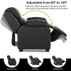 Infans Deluxe Padded Kids Sofa Armchair Recliner Headrest Children w Storage Arms - 4 of 4