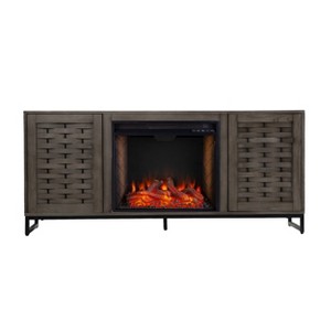 Akehurst Electric Fireplace with Media Storage - SEI - 1 of 4