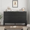 Acekool 7 Drawer Dresser, Modern Wide Storage Chest with R-Leg, Bedroom Organizer Cabinet - 3 of 4