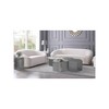 Meridian Furniture,Hexagon Brushed Chrome Coffee Table - 2 of 4