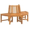 Tree Bench Reddish Brown Solid Eucalyptus Wood with an Oil Finish - 2 of 4