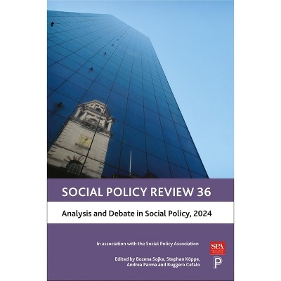 Social Policy Review 36 - Abridged by  Bozena Sojka & Stephan Köppe & Andrea Parma & Ruggero Cefalo (Hardcover)