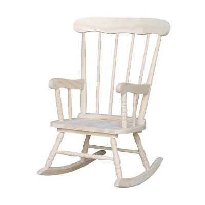 Unfinished Child S Rocking Chair Cheaper Than Retail Price Buy Clothing Accessories And Lifestyle Products For Women Men