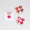 12ct Valentine's Day Heart Shaped Sticker Party Favors - Spritz™ - image 3 of 3