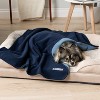PetAmi Waterproof Dog Blanket, Pet Cat Puppy Couch Cover Protection, Fleece Washable Reversible Soft Plush Throw - 2 of 4