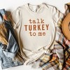 Simply Sage Market Women's Talk Turkey To Me Short Sleeve Graphic Tee - 3 of 4