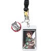 Demon Slayer: Kimetsu No Yaiba Anime ID Badge Holder Lanyard w/ Rubber Charm - 2 of 3