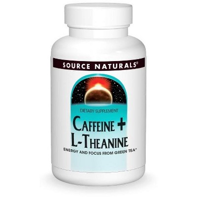 Caffeine + L-Theanine by Source Naturals, Inc.  -  240 Tablet