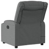 vidaXL Electric Massage Recliner Chair Dark gray - 4 of 4