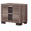 Sapphtopaz Night Stand with Drawers and Handles Wood Nightstand Entryway Table for Bedroom, Living Room - 4 of 4