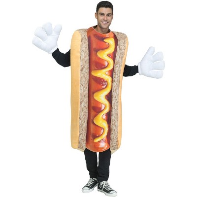 Fun World PhotoReal Hot Dog Adult Costume, Standard