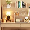 Kids Desk, Wooden Study Desk, Home Office Desk, Writing Desk, Computer Desk, With Bookshelf and Drawers, With Chair - 4 of 4