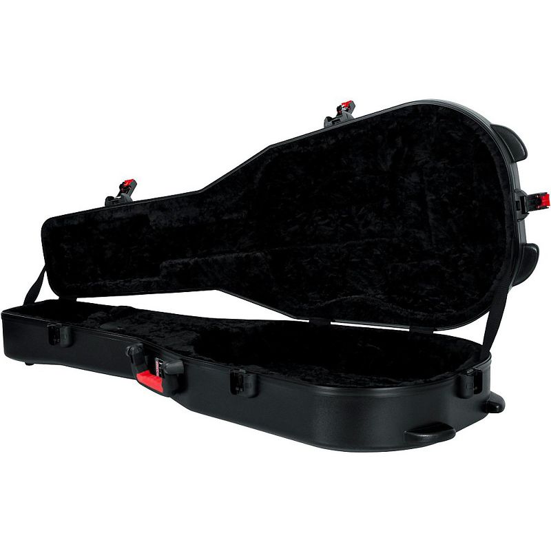 Gator TSA ATA Molded Acoustic Guitar Case Black Black, 5 of 7