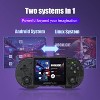 Voacle RG353P Handheld Game Console,Support 5G WiFi 4.2 Bluetooth Dual OS,Linux System RK3566 Chip Built-in 64G SD Card 4452 Games(Transparent Black) - 2 of 4