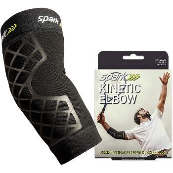 Shock Doctor Compression Knit Elbow Sleeve - Gray/Black