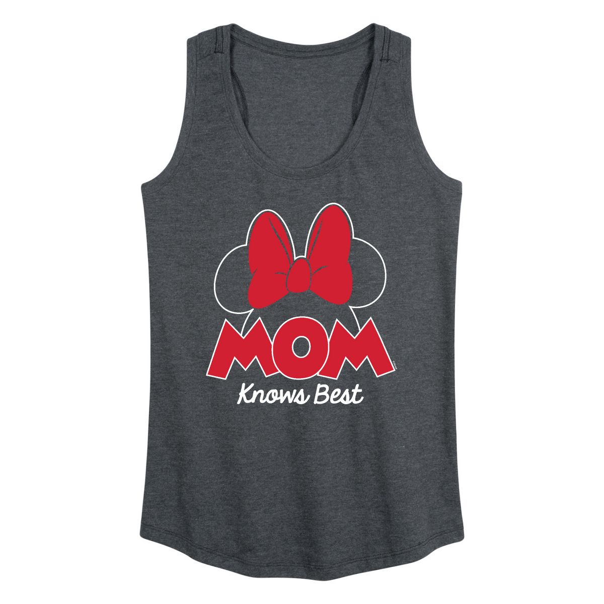Women's - Disney - Mom Knows Best Minnie Graphic Racerback Tank - thumbnail 8