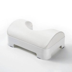 Comfort Soft and Ergonomic Toilet Footstool with Cushion - LUXE Bidet: No-Slip Bathroom Step, 220lb Capacity - 1 of 4