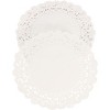 School Smart Paper Die-cut Heart Lace Doily, 4 Inches, White, Pack Of 100 :  Target