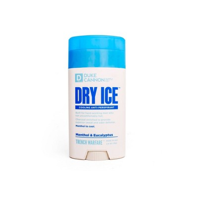 Duke Cannon Dry Ice Cooling Clinical Antiperspirant & Deodorant - Trial Size - 2.75oz