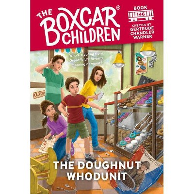 The Doughnut Whodunit, 146 - (Boxcar Children Mysteries) by  Gertrude Chandler Warner (Paperback)