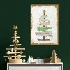 16" x 23" Golden Christmas Tree by PI Studio Framed Canvas Wall Art - Amanti Art - 4 of 4