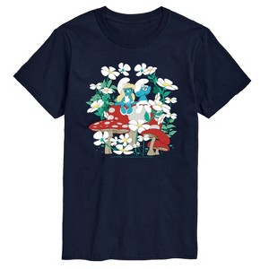 Men's - Smurfs - Nature Short Sleeve Graphic T-Shirt - 1 of 4