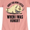 Girls' - Avatar: The Last Airbender - Appa Hungry Fitted Short Sleeve Graphic T-Shirt - 2 of 4