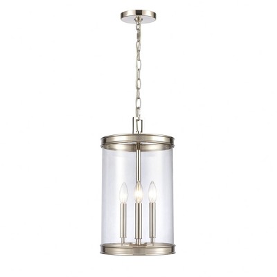Elk Home Mendoza 3 - Light Pendant in  Polished Nickel