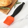 Unique Bargains Pastry Brush 39g Wave Pattern Brush Color Block Dishwasher Safe Silicone PP 8.19"x1.77" 1Pcs - 2 of 4