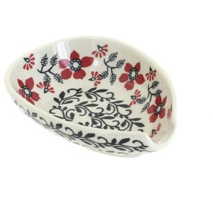 Blue Rose Polish Pottery Manufaktura Spoon Rest - 1 of 2