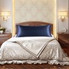 PiccoCasa Satin Luxury Body Silky Satin Envelope Closure Pillowcases 1 Pc - 2 of 4